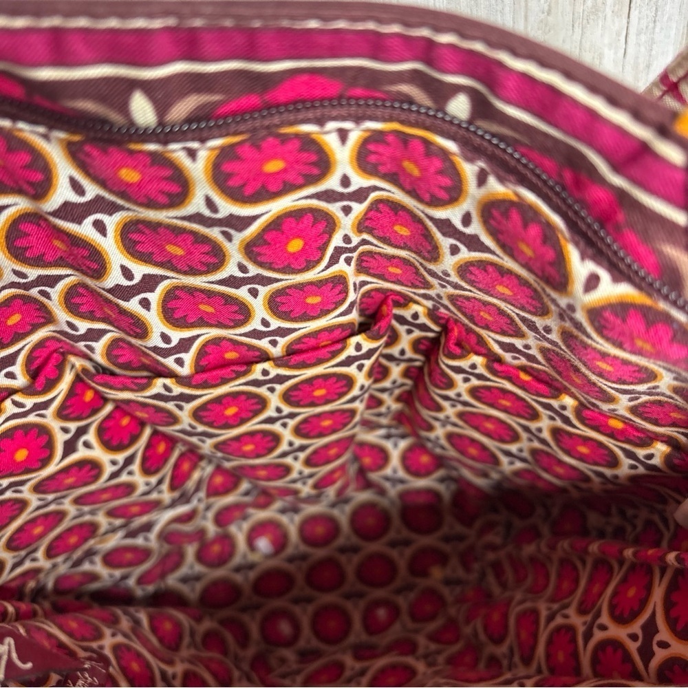 Vera Bradley Carnaby Floral Tote Shoulder Bag Handbag Purse - Picture 16 of 16